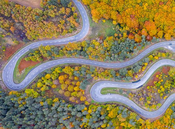 carretera de Jaurrieta a Ezcároz